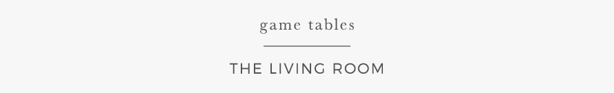 game tables