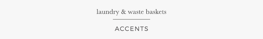 laundry & wastebaskets