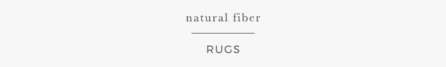natural fibers