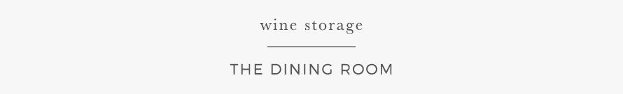 wine storage