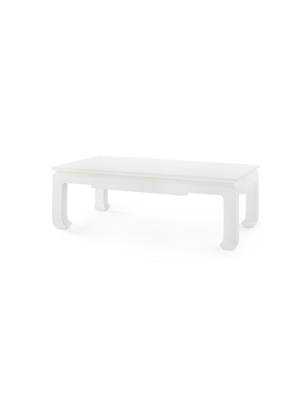 Bethany Large Rectangular Coffee Table White Villa & House BTH315539