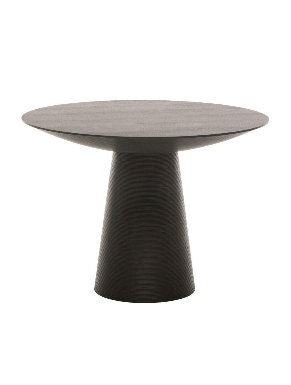 Dania Dining Table Modern Black Oak Nuevo HGEM299