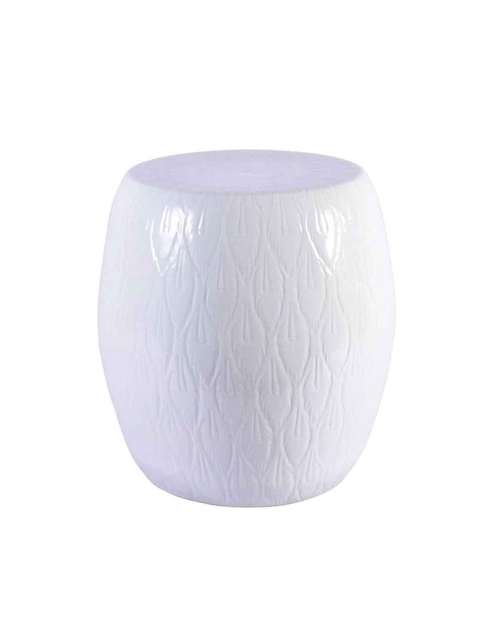 White store feather stool