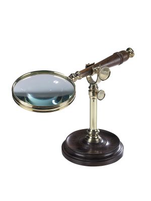 Small Brass Magnifying Glass w/ Bronze finish – Yanks Air Museum