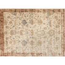 Anastasia Rug - Ant Ivory/Rust