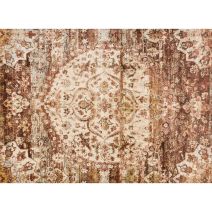 Anastasia Rug - Rust/Ivory