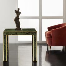 Brice End Table - Emerald Penshell