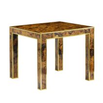 Brice End Table - Toffee Penshell