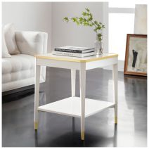 Wilson End Table-White