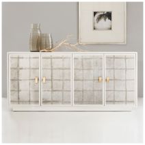 Costa Four Door Credenza - White