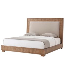 Tucker Bed - King - Light Echo Oak | Theodore Alexander CB83006.1BFP